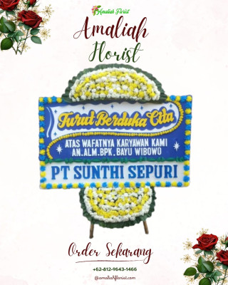 Papan Bunga Duka di Pahoman