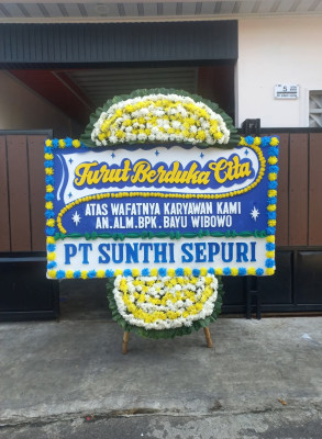Papan Bunga Duka di Pahoman