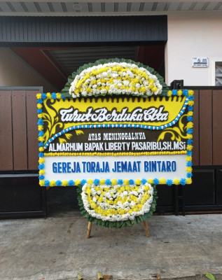 Papan Bunga Duka di Pahoman