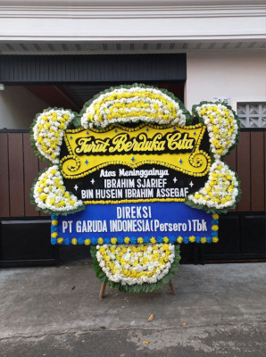 Papan Bunga Duka di Pahoman