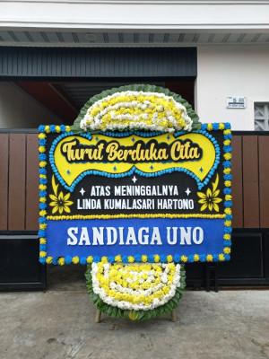 Papan Bunga Duka di Pahoman